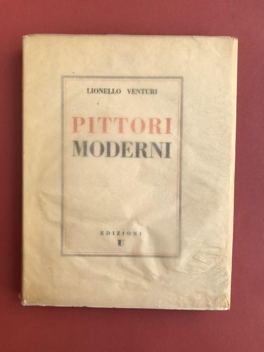 Pittori moderni - Lionello Venturi - copertina