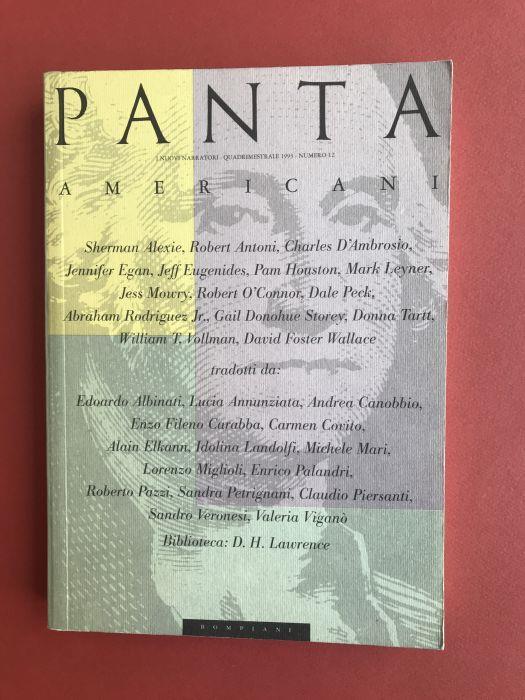 PANTA. Americani. I nuovi narratori n.12 /1993. Americani - copertina