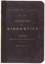 Istruzione Per La Ginnastica Militare E Norme Per Gli Altri Esercizi Fisici