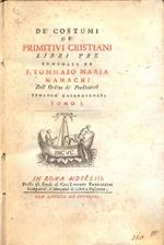 De' costumi de' primitivi cristiani