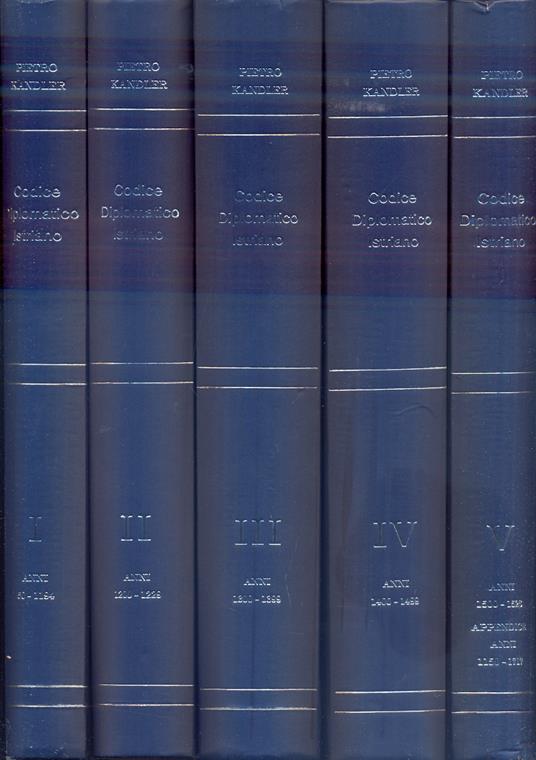 Codice Diplomatico Istriano - Pietro Kandler - 2