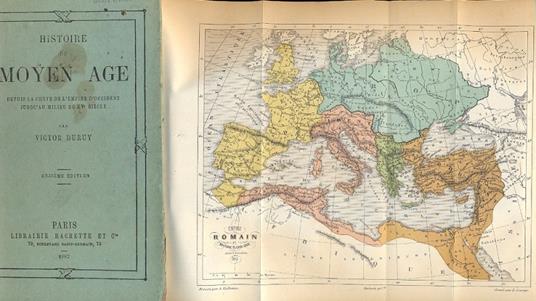 Histoire du Moyen Age , depuis la Chute de l' Empire d' Occident jusqu' au Milieu du XV Siècle - Victor Duruy - copertina