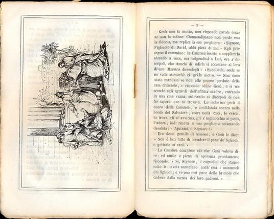 La Storia Sacra narrata da una madre a suoi figliuoletti. Nuovo Testamento. Secondo vol. Che comprende le cose avvenute dalla terza Pasqua celebrata da Gesù dopo il Suo battesimo fino alla sua Ascensione - copertina