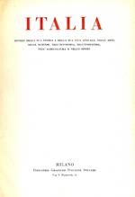 Italia. Sintesi della sua storia e della sua vita attuale, nelle arti, nelle scienze, nell'economia, nell'industria, nell'agricoltura e nello sport