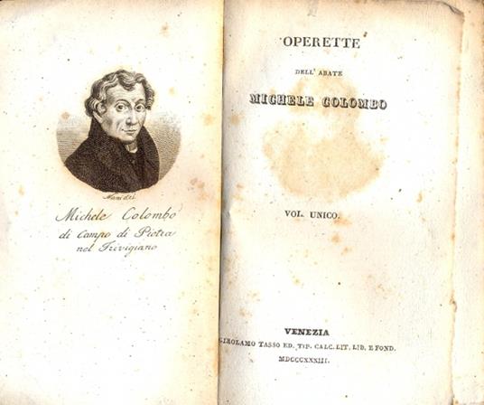 Operette (Biblioteca di Opere Classiche Antiche e Moderne) - Michele Colombo - copertina