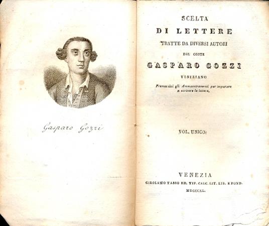 Scelta di lettere tratte da diversi autori dal Conte Gasparo Gozzi - Gasparo Gozzi - 2