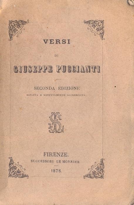 Versi - Giuseppe Puccianti - 2