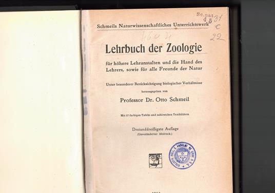 Lehrbuch der Zoologie für höhere Lehranstalten und die Hand des Lehrers, sowie für alle Freunde der Natur - 2