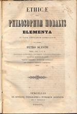 Ethicae seu philosophiae moralis elementa in usum scholarum clericalium