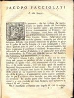 Ortografia moderna italiana per uso del seminario di Padova. Nuovamente accresciuta di voci e ricorretta con: I Avvertimenti Grammaticali. II Avvertimanti per le lettere Familiari. III Vocabolario domestico. IV Alcune Lettere di Francesco Redi in pro