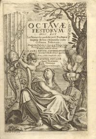 Octavae Festorum hoc est lectiones secundi e terti Nocturni singulis diebus recitanda infra Octavas Festorum. Praesertin Patronoru locoru et titularium Ecclesiaru, quae iuxta Rubricas Breviary Romani celebrari debent - copertina