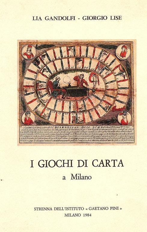 I giochi di carta a Milano - Lia Gandolfi - copertina