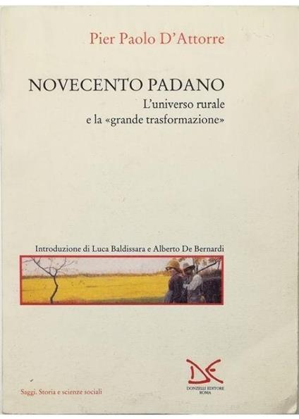 Novecento padano L'universo rurale e la «grande trasformazione» - copertina