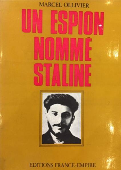 Un Espion Nomme Staline - Olivier Mériel - copertina