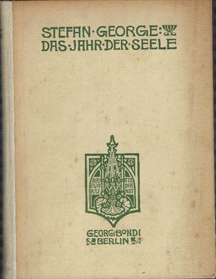 Das Jahr Der Seele - Stefan George - copertina