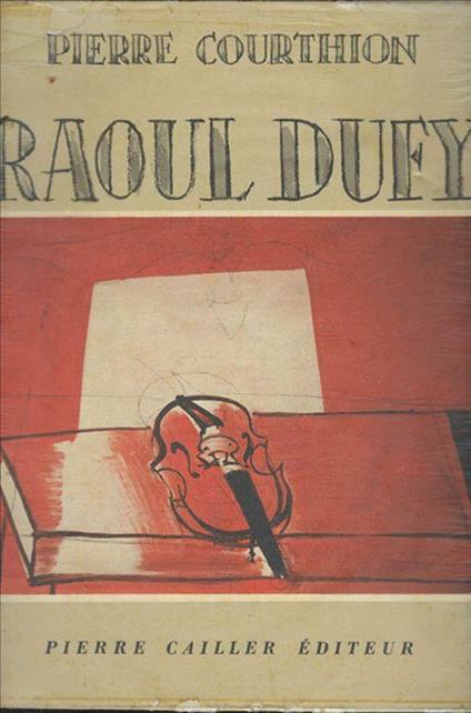 Raoul Dufy - Pierre Courthion - copertina