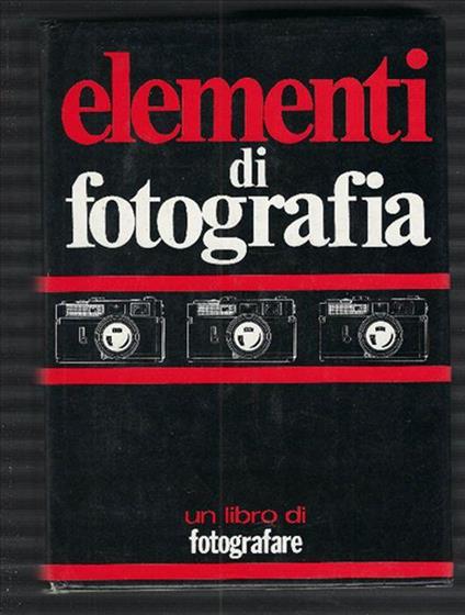 Elementi Di Fotografia - copertina