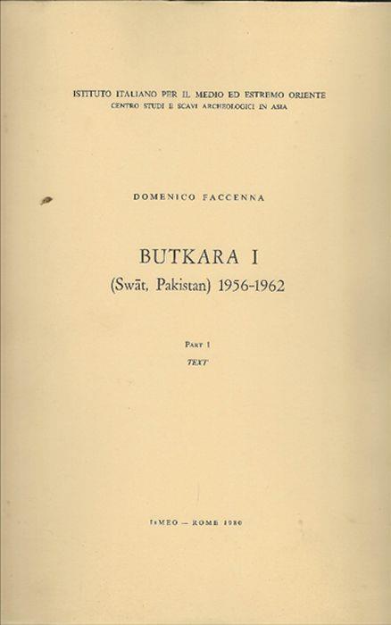 Butkara I ( Swat, Pakistan ) 1956-1962 - copertina