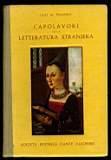 Capolavori della letteratura straniera - Ugo M. Palanza - copertina