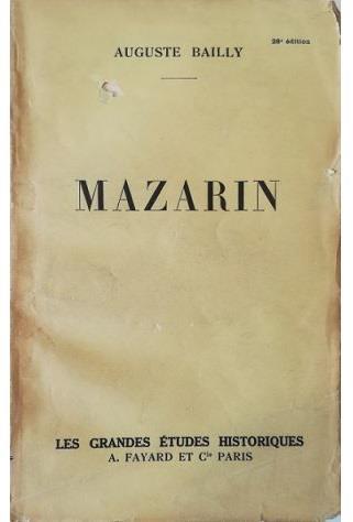 Mazarin - Auguste Bailly - copertina