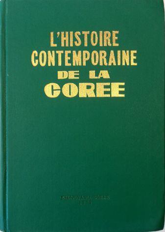 L' histoire contemporaine de la Corée - copertina