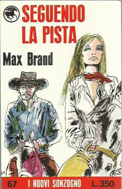 Seguendo la pista - Max Brand - copertina