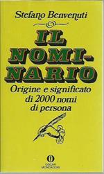 Il nominario Origine e significato di 2000 nomi di persona