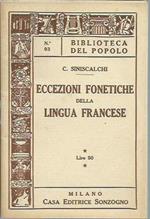 Eccezioni fonetiche della lingua francese