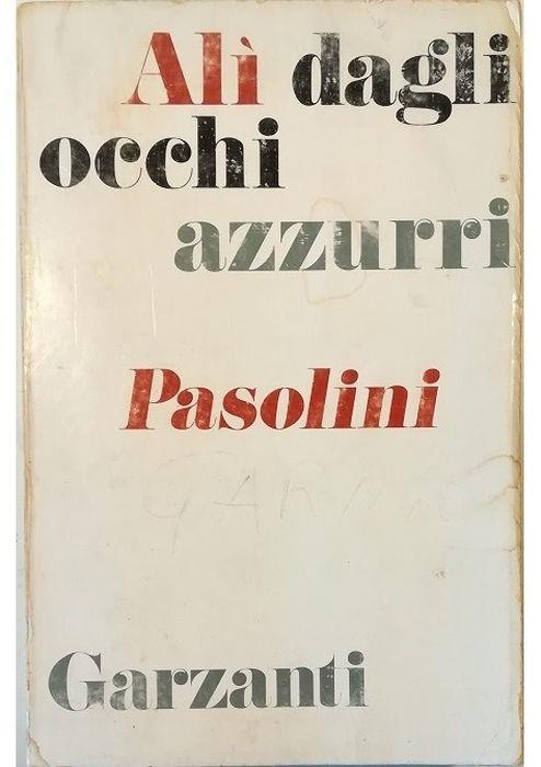 Alì dagli occhi azzurri - Pier Paolo Pasolini - copertina