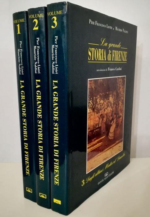 La grande storia di Firenze - completo in 3 voll - copertina