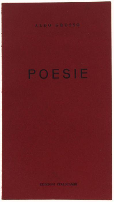Poesie (Io, Non Io, E…) - Aldo Grasso - copertina