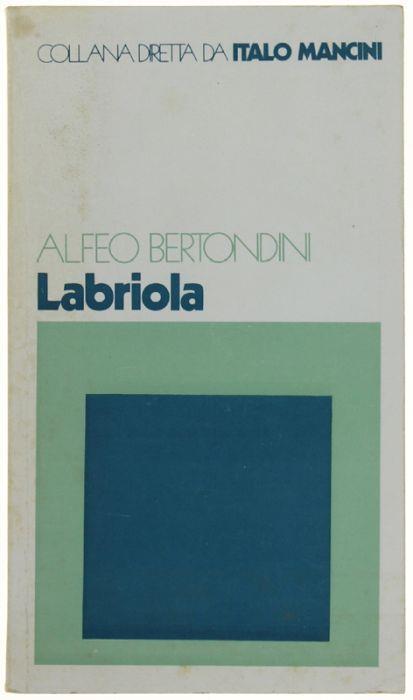 Labriola - Alfeo Bertondini - copertina