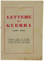 Lettere Di Guerra (1940-1944)