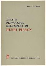 Analisi Pedagogica Dell'opera Di Henri Pieron