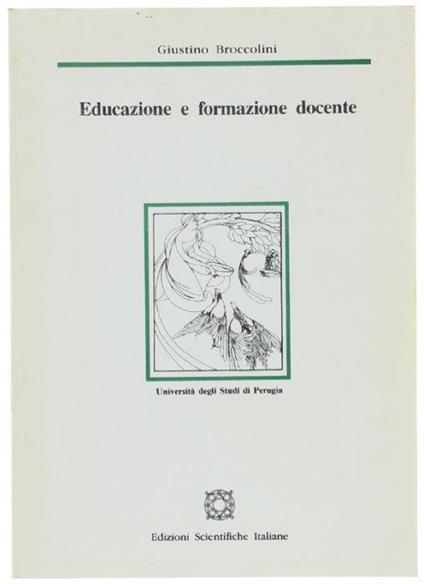 Educazione E Formazione Docente - Giustino Broccolini - copertina