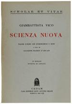 Scienza Nuova. Pagine Scelte Con Introduzione E Note A Cura Di Giuseppe Flores D'arcais