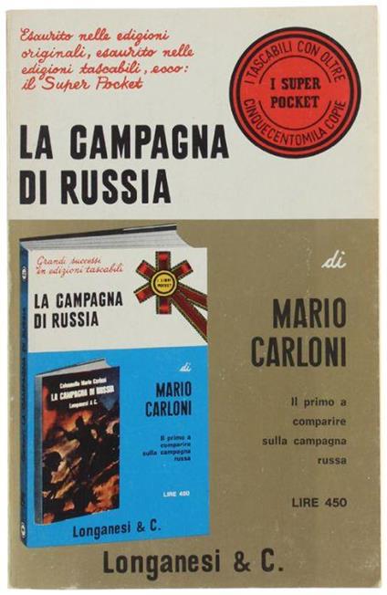 La Campagna Di Russia - Mario Carloni - copertina