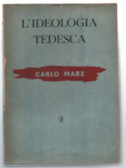 L' ideologia Tedesca - Carlo Mari - copertina