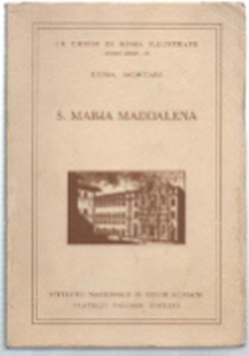 S. Maria Maddalena - Luisa Mortari - copertina