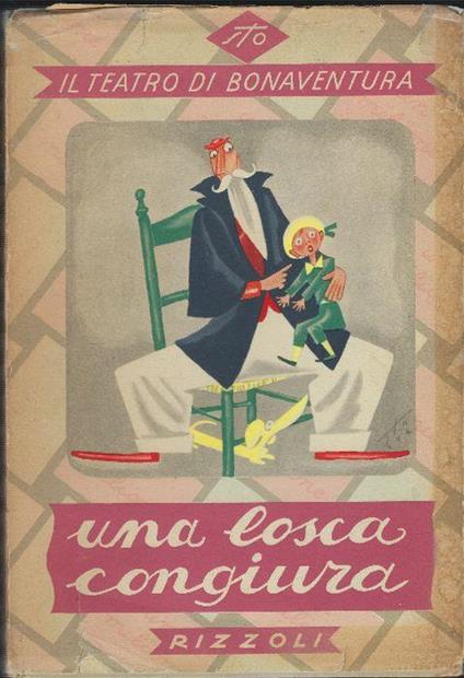 Una Losca Congiura - Sergio Tofano - copertina