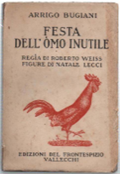 Festa Dell'omo Inutile - Arrigo Bugiani - copertina