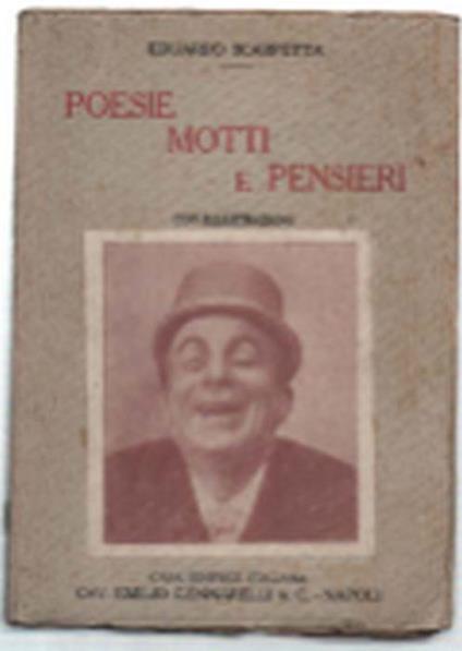 Poesie Motti E Pensieri - Eduardo Scarpetta - copertina