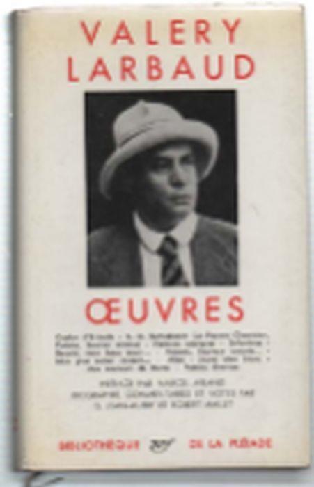 Oeuvres - Valéry Larbaud - copertina