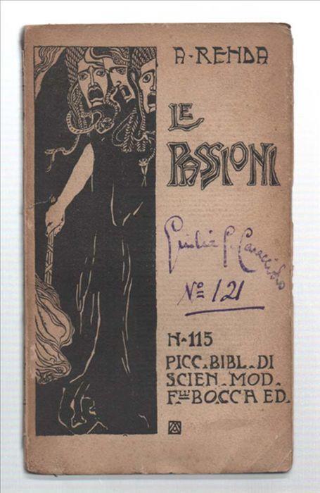 Le Passioni - Antonio Renda - copertina