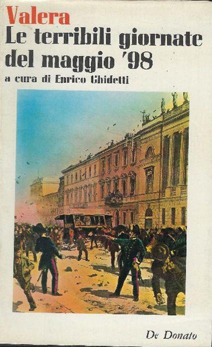 Le Terribili Giornate Del Maggio 98 Paolo Valera Libro Usato