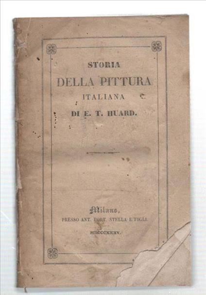 Storia Della Pittura Italiana - copertina