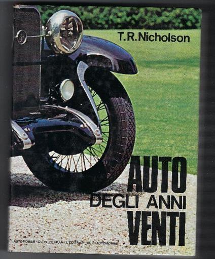 Auto Degli Anni Venti - copertina