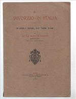 Il Divorzio In Italia. Una Risposta A 