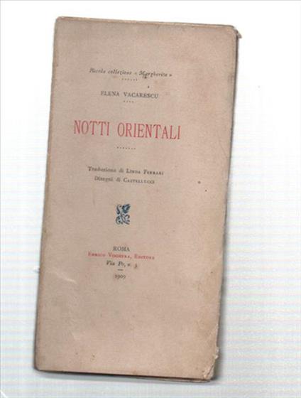 Notti Orientali - copertina