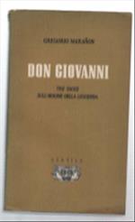 Don Giovanni. Tre Saggi Sull'origine Della Leggenda